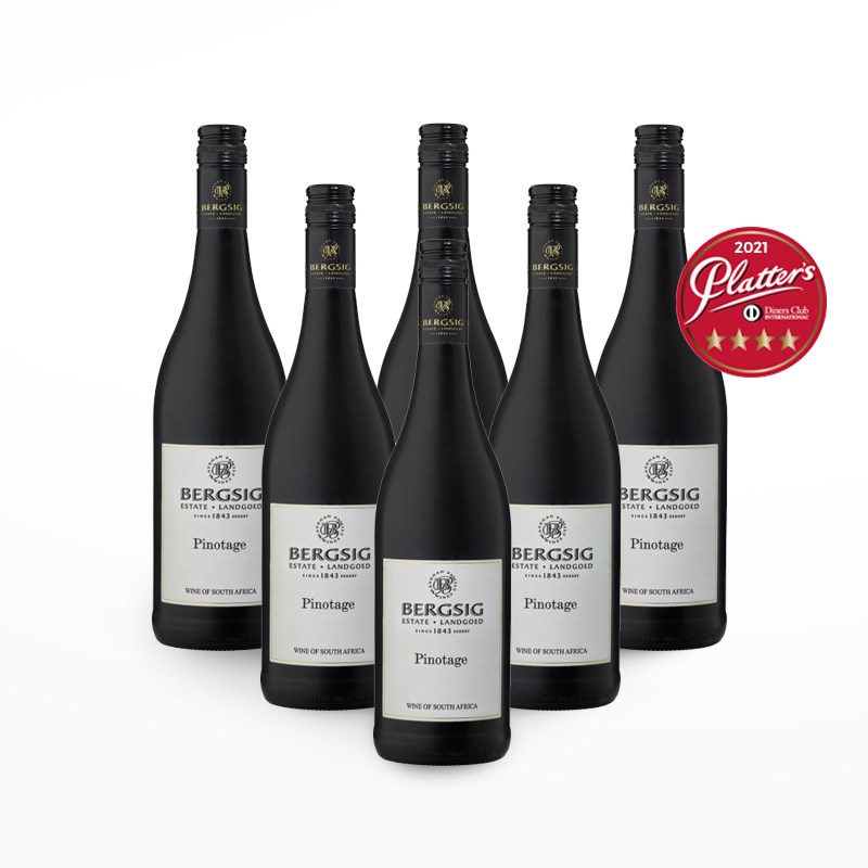 Pinotage 2019 (R74.83 Per Bottle, 6 Bottles)