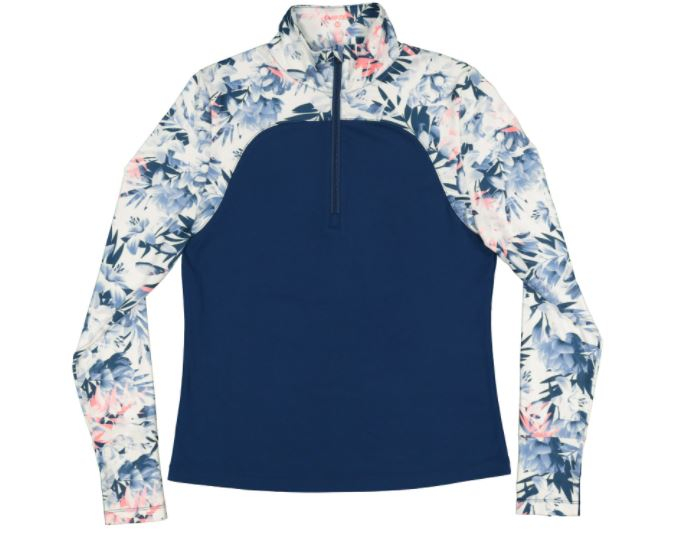 Ladies Leo Escape 1/4 Zip Top