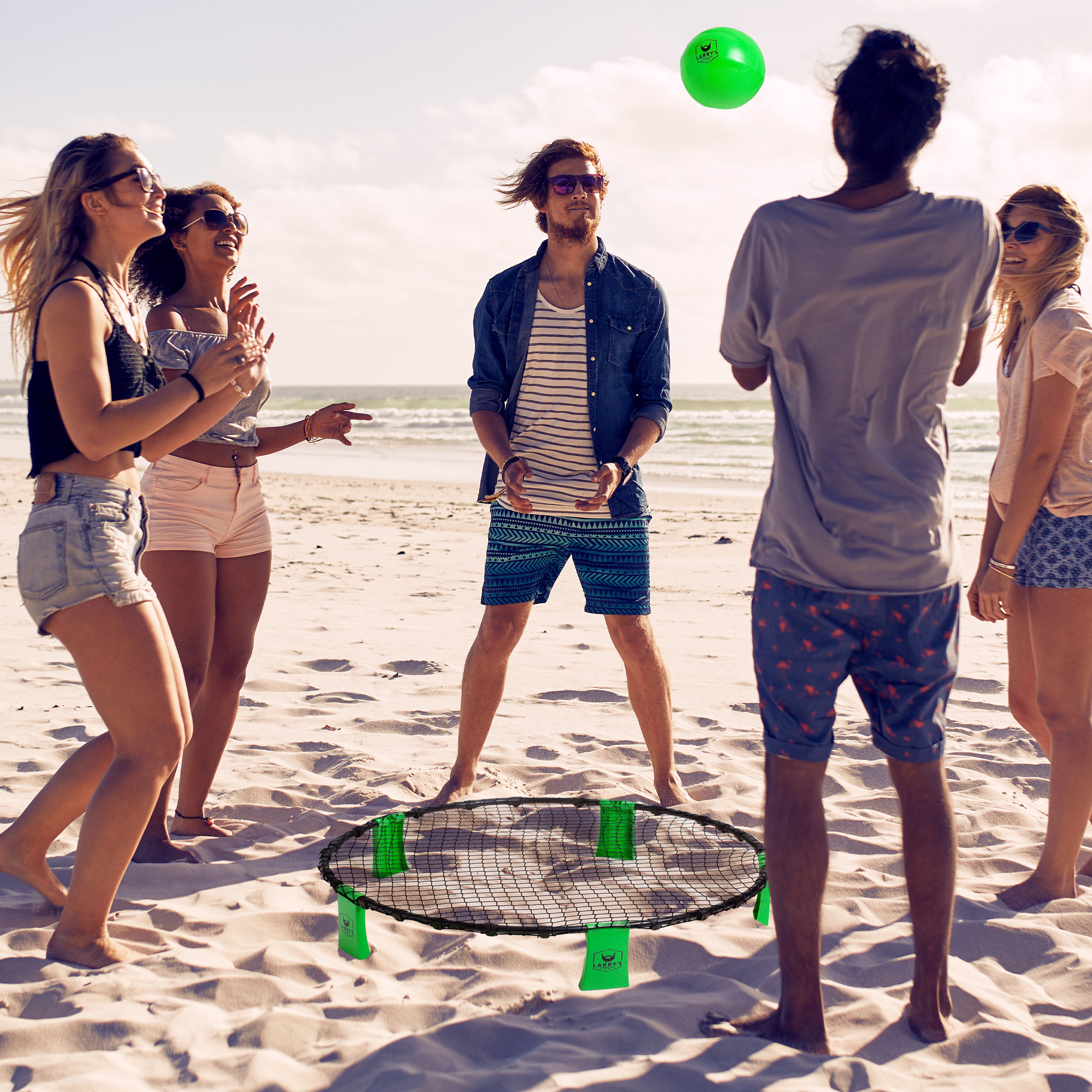 Smash Ball Beach Volleyball Game Set
