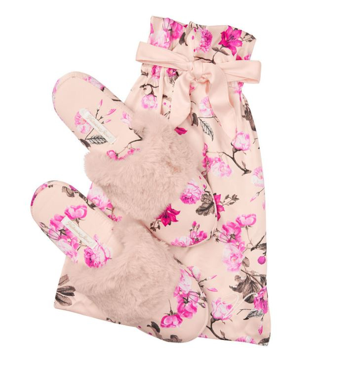 Light Pink Gin Holiday Floral