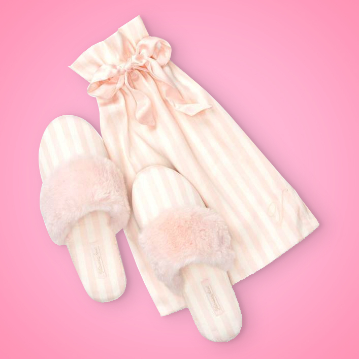 Signature Satin Slipper