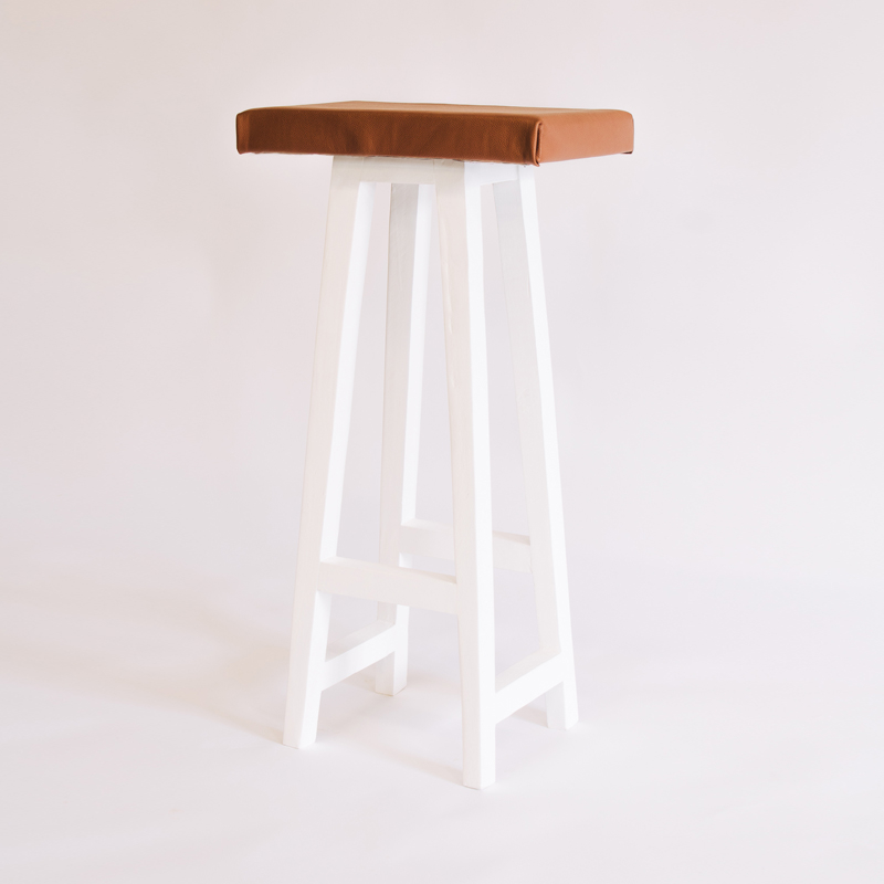 65cm or 75cm Khumba Leather Bar Stools
