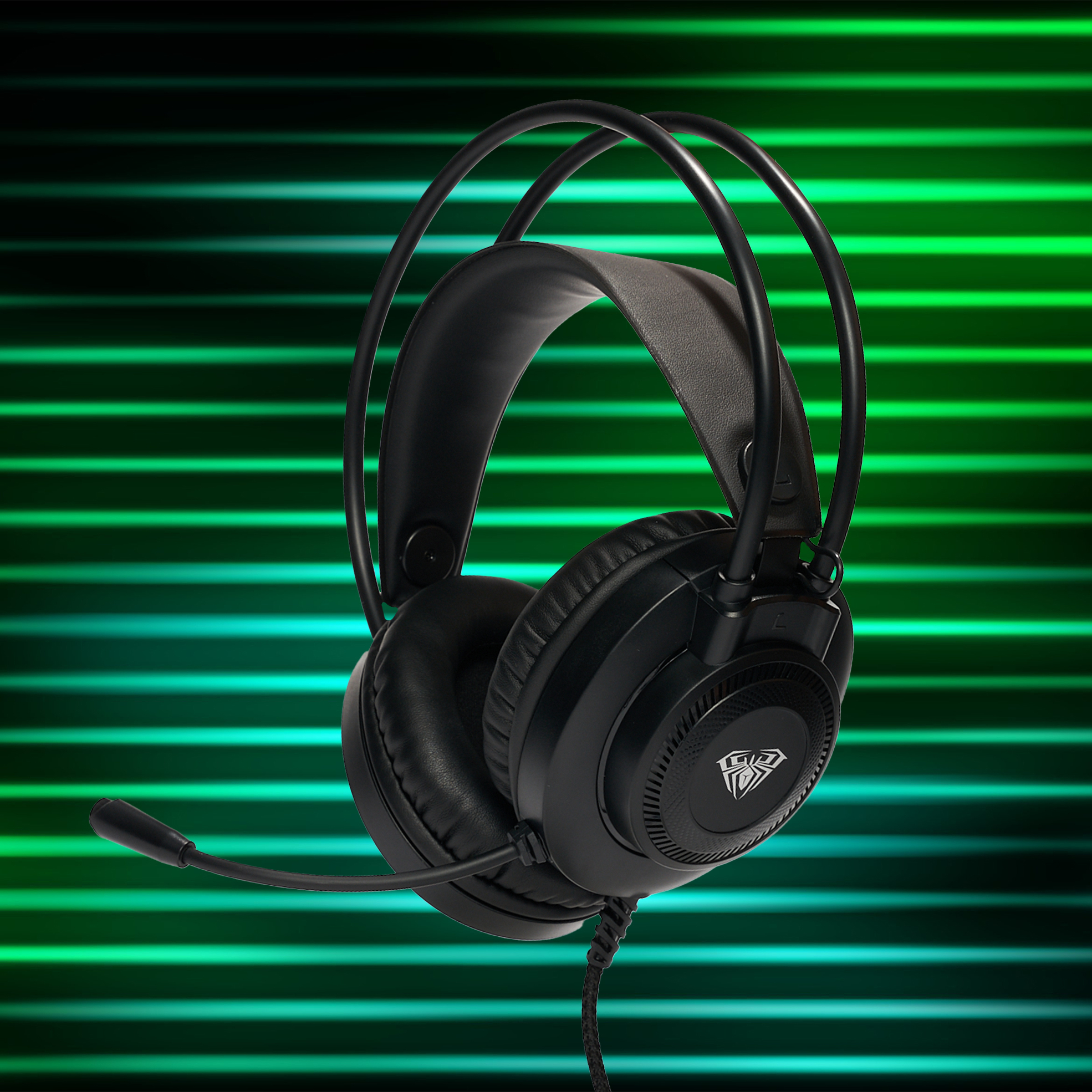 Over-Ear Gaming Headphones with Microphone