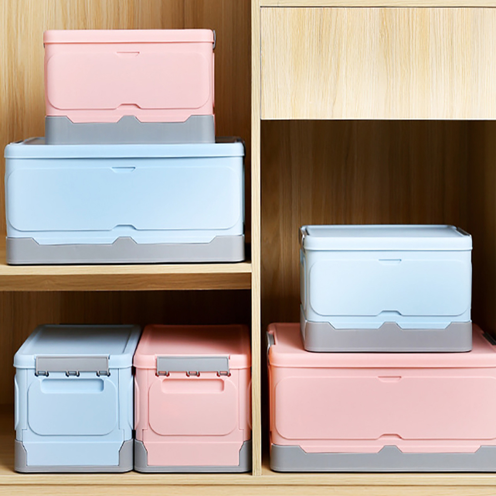 Foldable Storage Clip Boxes