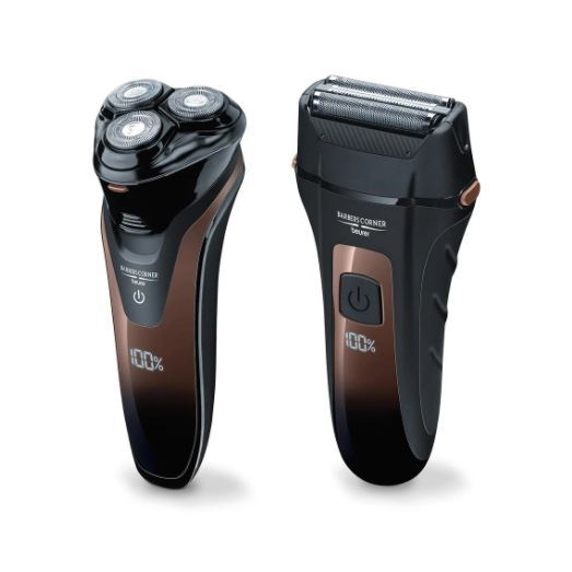 Men's Rotary or Foil Shaver with LED Display