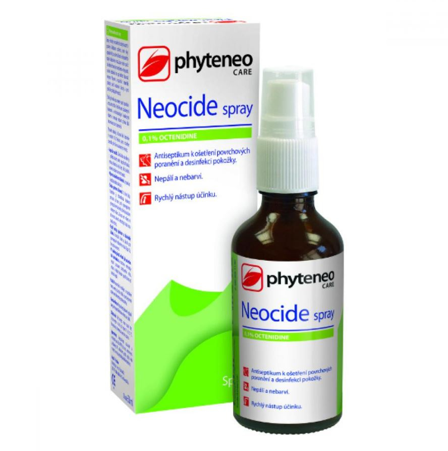 Pack of 2 50ml Neocide Antibacterial Spray