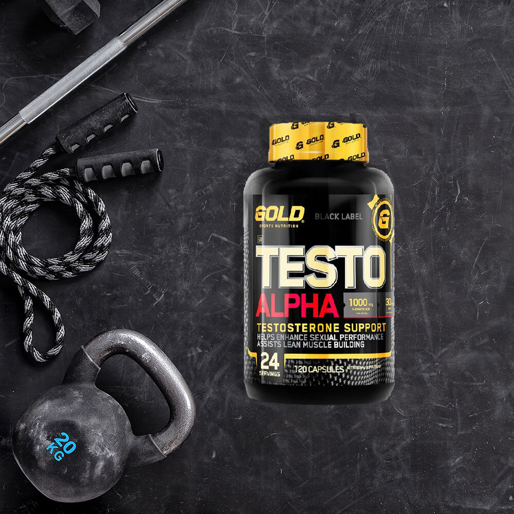 Testo Alpha Testosterone Support 120 Capsules