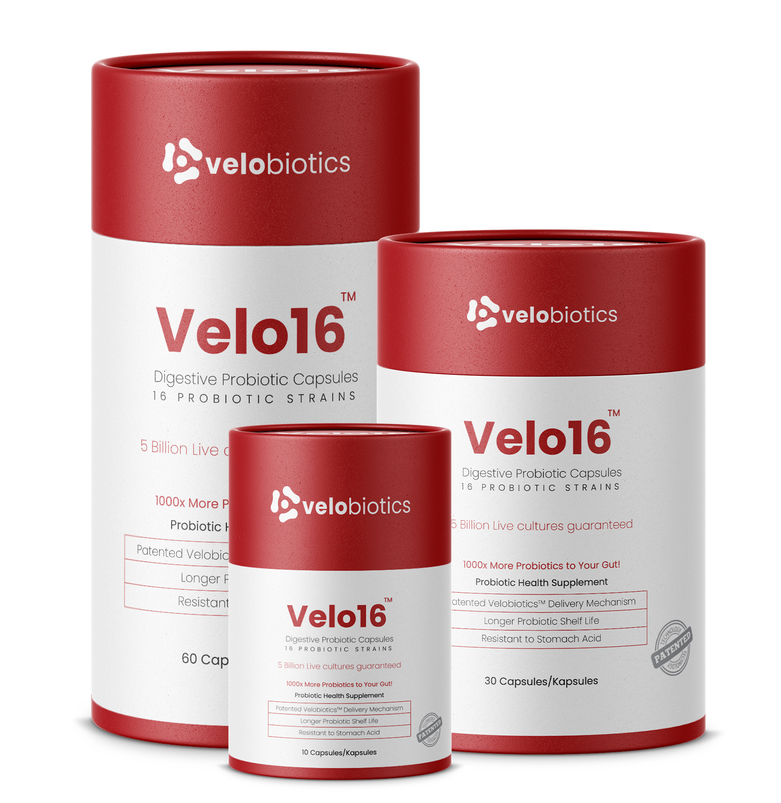 Pack of 3 Probiotic Digestive Capsules