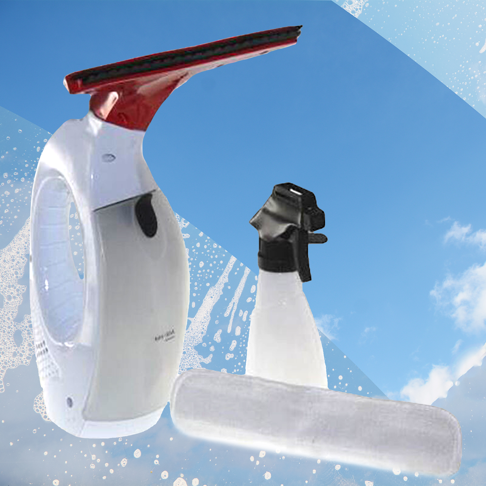 Battery Operated Hand Held Window Vacuum