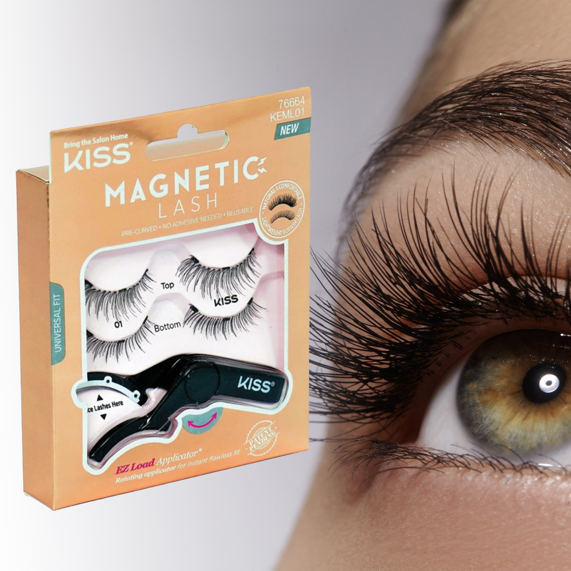 Magnetic Eyelashes with Applicator
