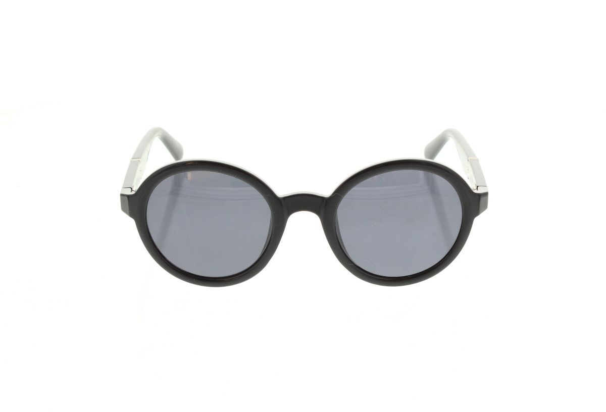 Metal - Shiny Black Frame / Smoke Lenses