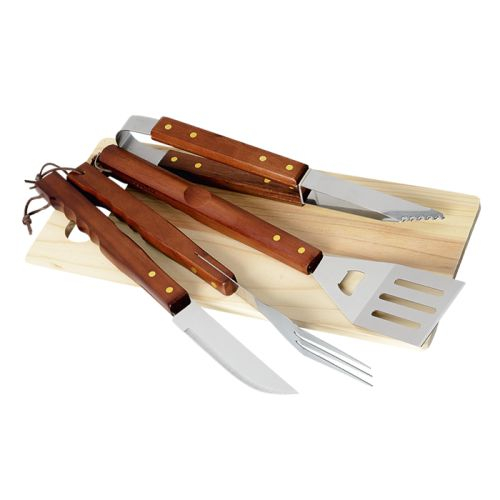 4-Piece Braai & Cutting Board Set