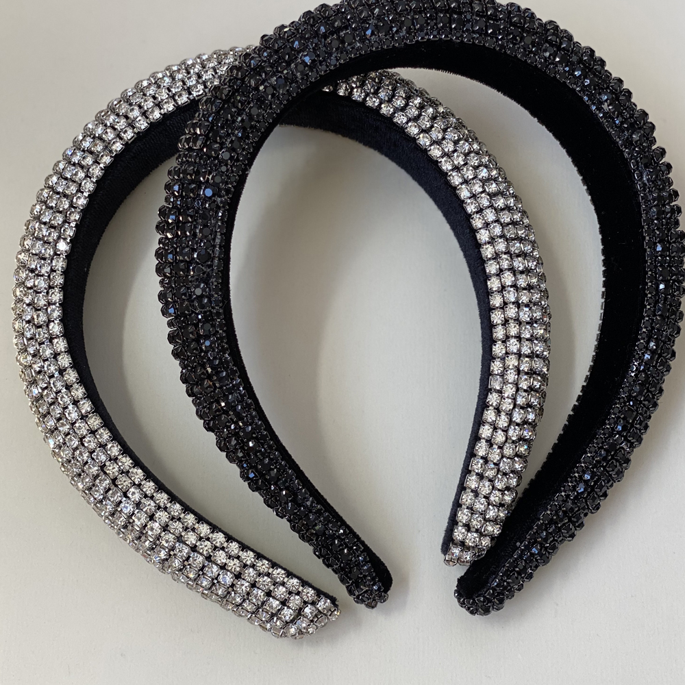 Blair Waldorf Inspired Rhinestone, Padded Headband