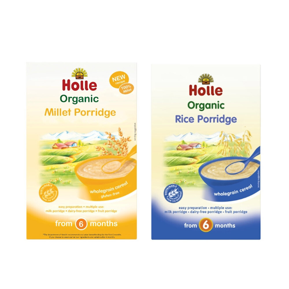 Pack of 5 250g Organic Baby Porridge (From 6 Months)
