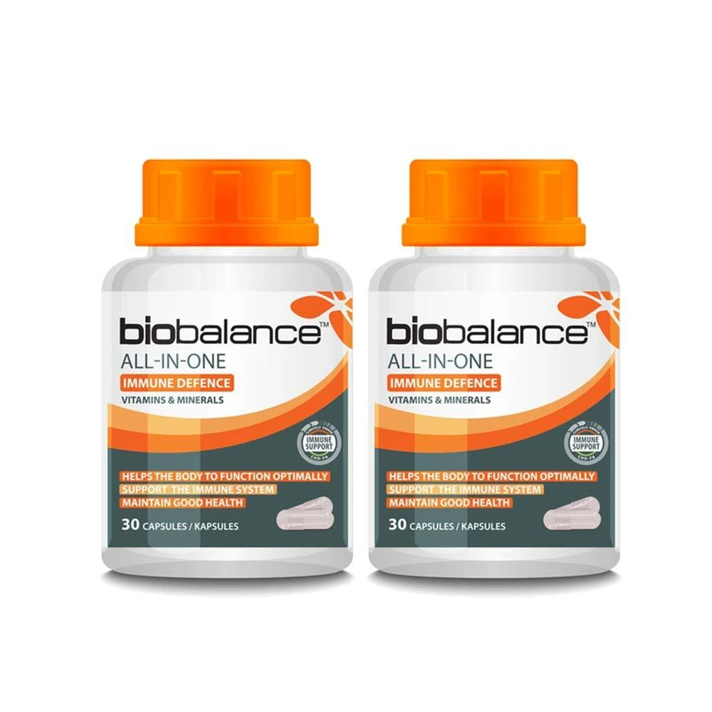 Pack of 2 All-in-One Immune Defence Immunova (60 Capsules)