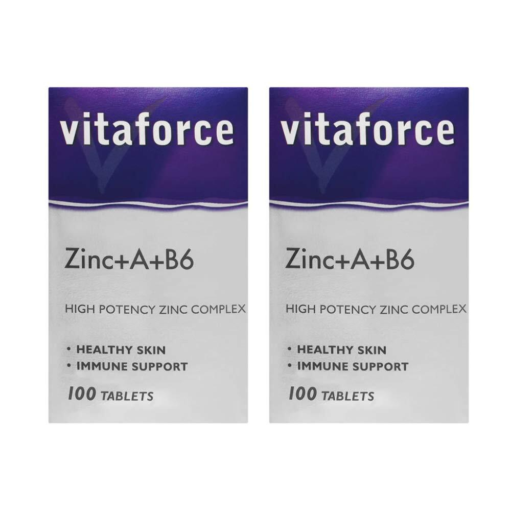 Pack of 2 Zinc+A+B6 Tablets (6 Months Supply)