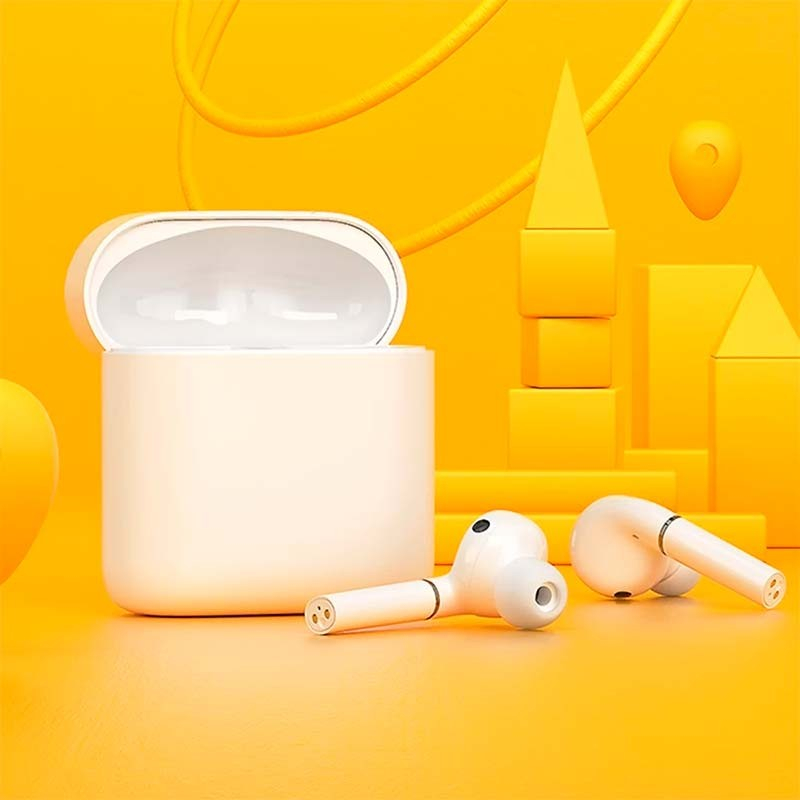 TWS Bluetooth V5.0 Whtie Earbuds (Model No: T19)