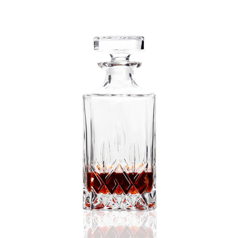 750ml Crystal Glass Whiskey Decanter
