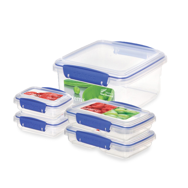 Pack of 5 Food Storage Containers