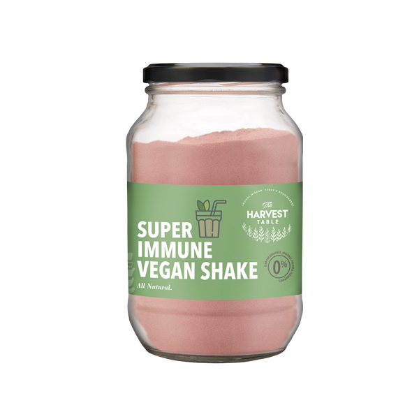 450g Super Immune Vegan Shake (Organic Pea Protein, Blueberry Powder, Maitake Mushroom & Astaxanthin)