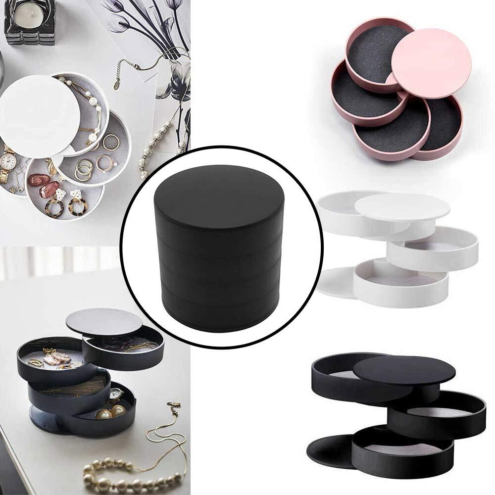 4-Tier Stylish Rotating Accessory Organizer