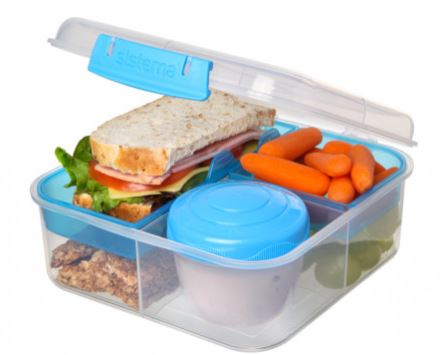 Pack of 2 1.25L Bento Cube To Go Lunchboxes