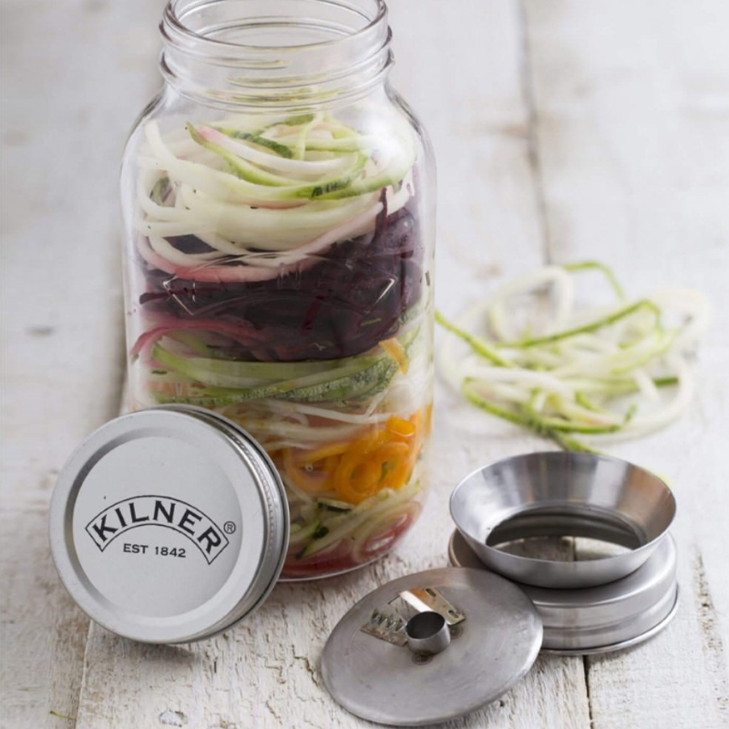 1L Spiralizer Glass Jar Set