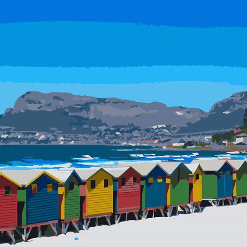 South African Themed Painting By Numbers
