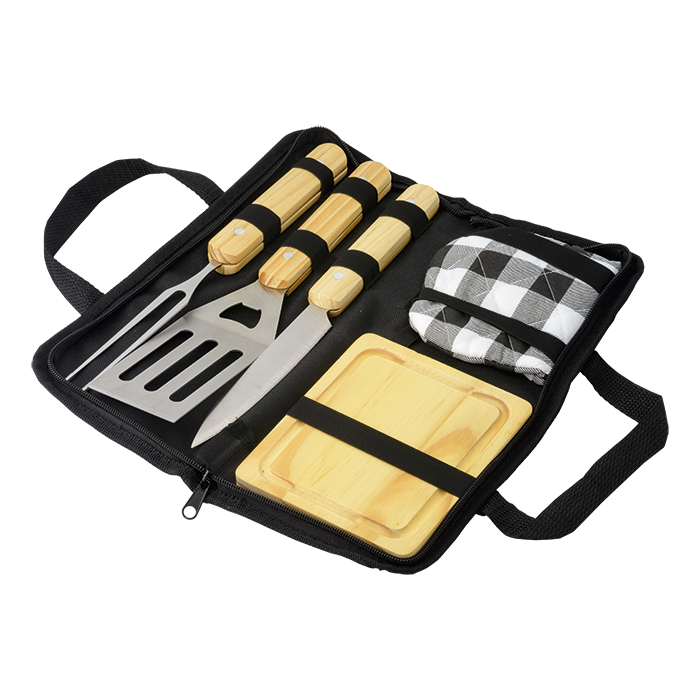 6-Piece Braai Set with Carry Bag