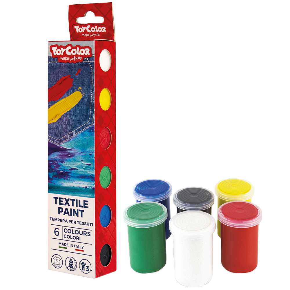 12-Piece Textile Paint and Fabric Pens Bundle
