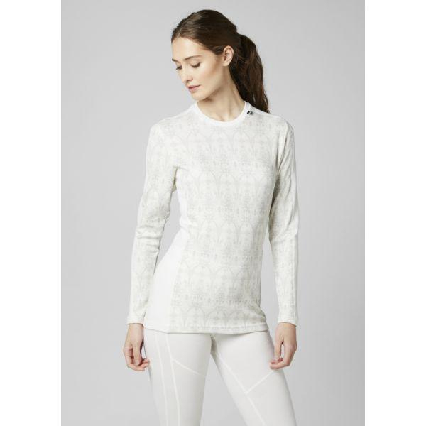 Off White Frost Print