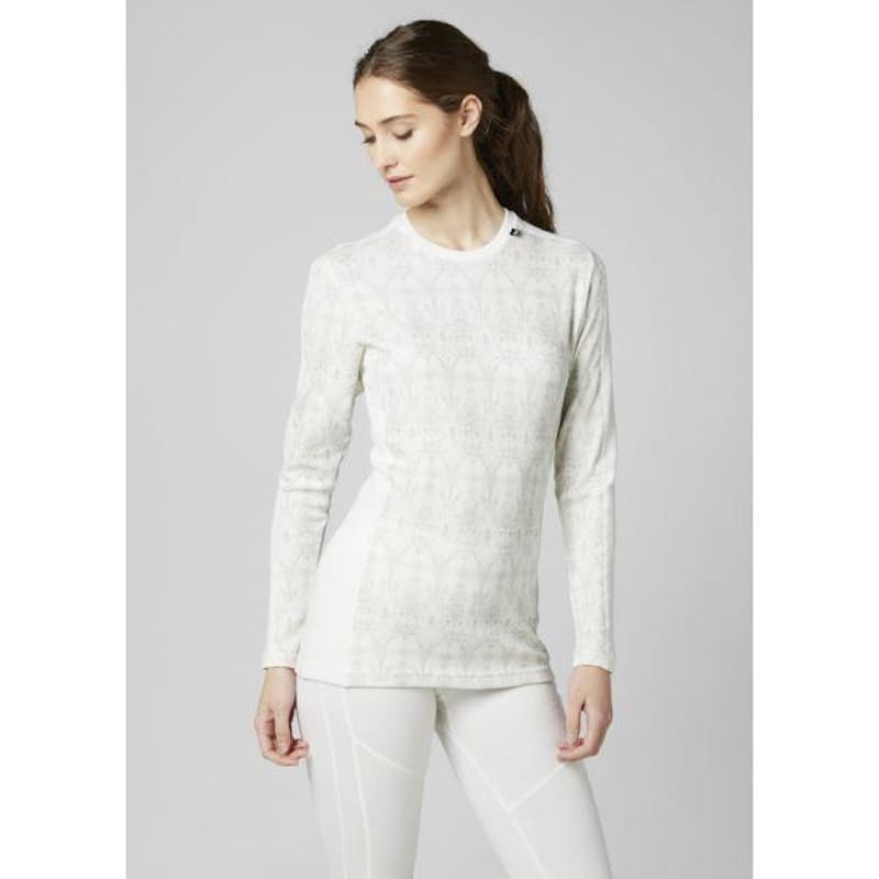 Off White Frost Print