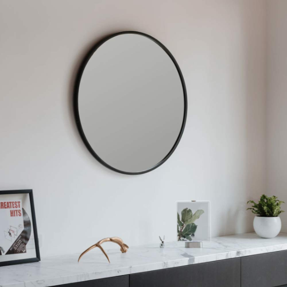 61cm Hub Round Wall Mirror