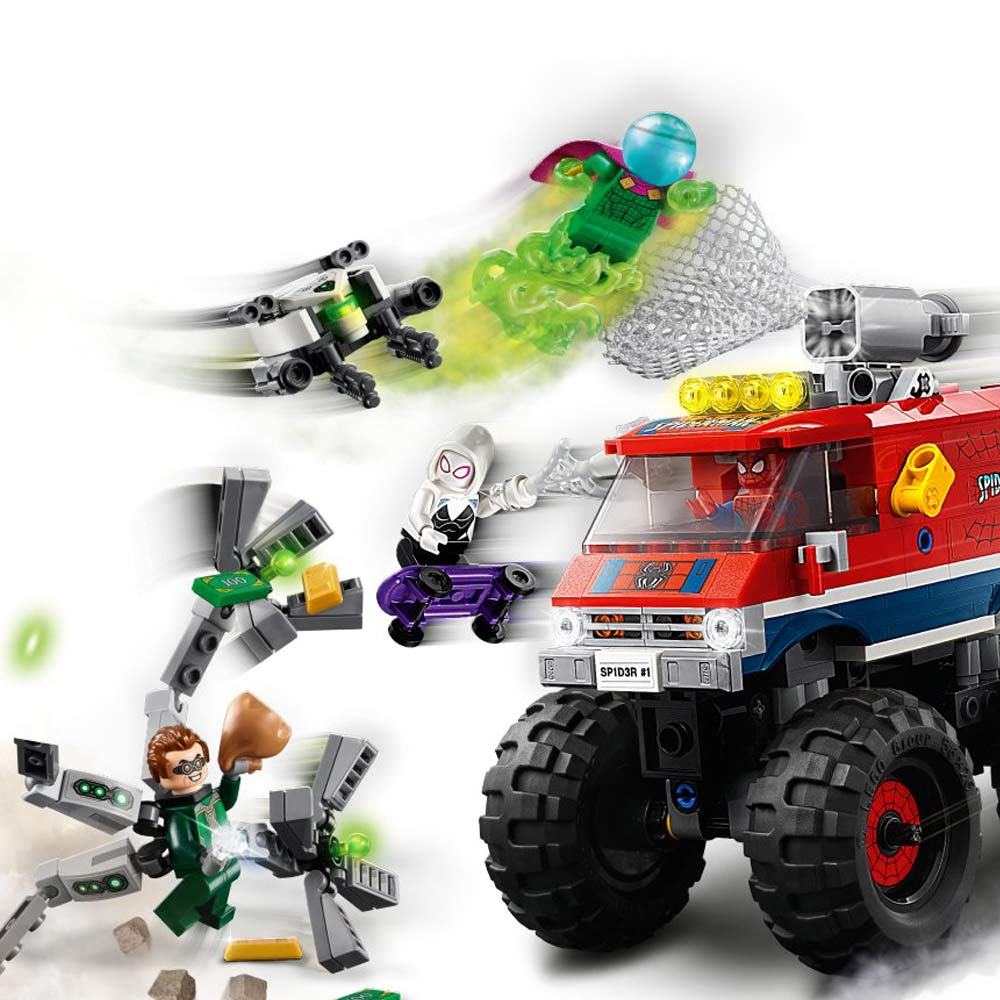 439-Piece Marvel Spider-Man's Monster Truck vs. Mysterio