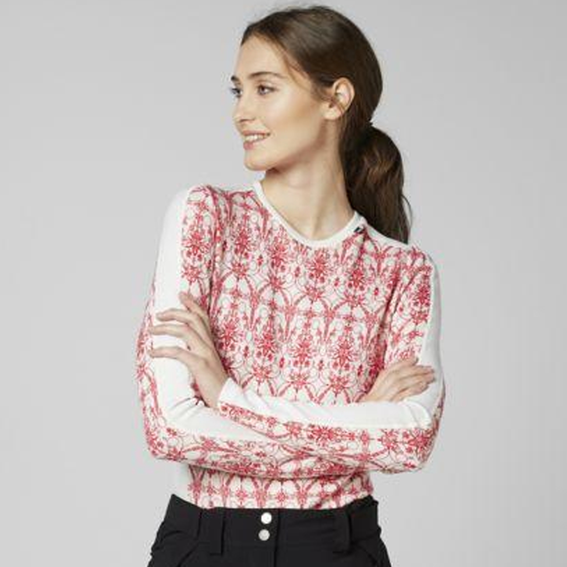 Women's Lifa Merino Graphic Crew