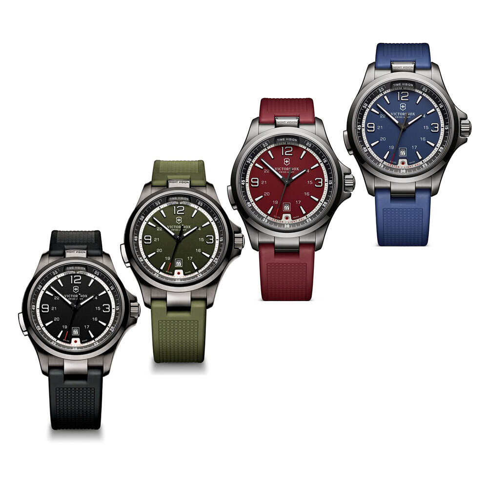 Men's Rubber Night Vision Watch