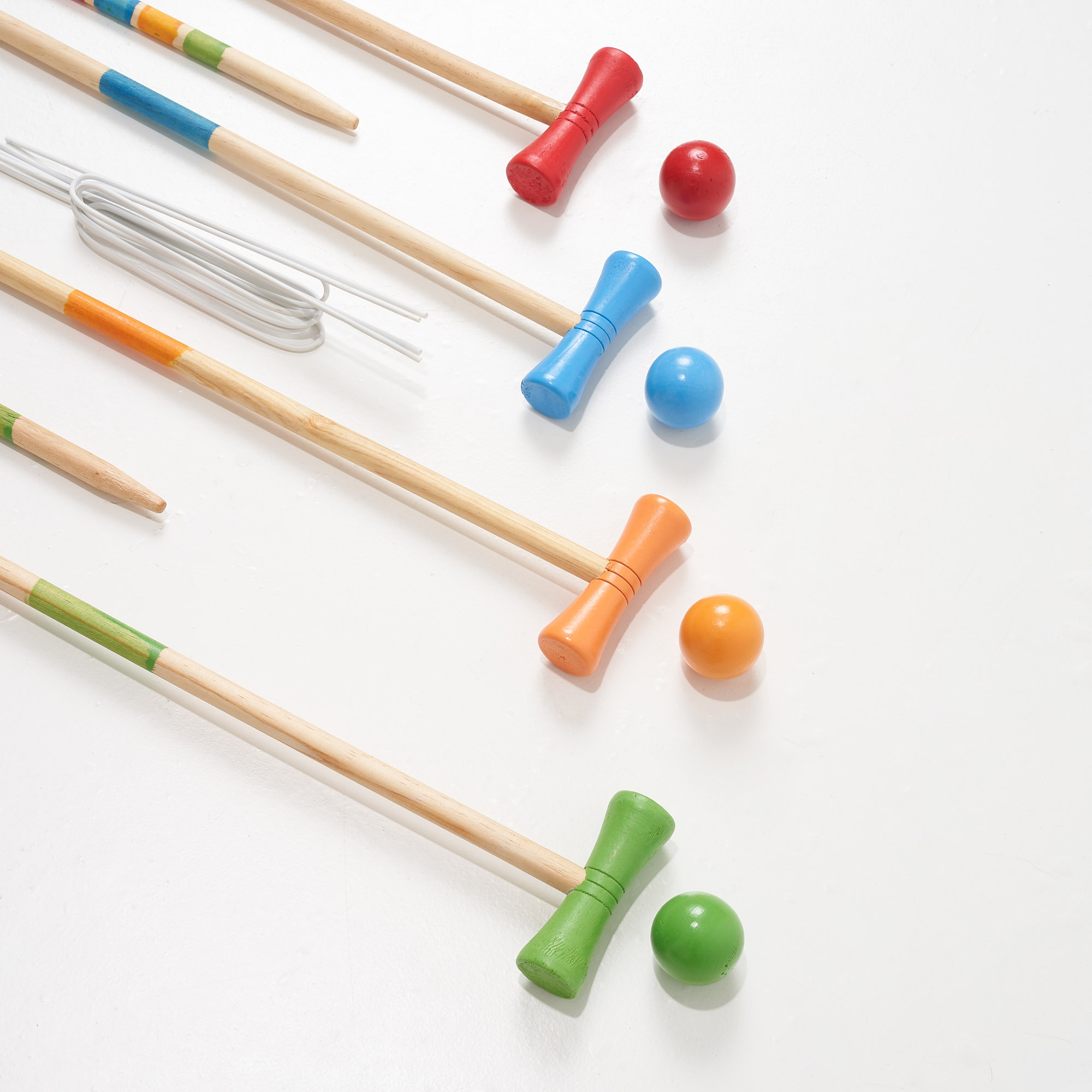 Kids Wooden Croquet Set