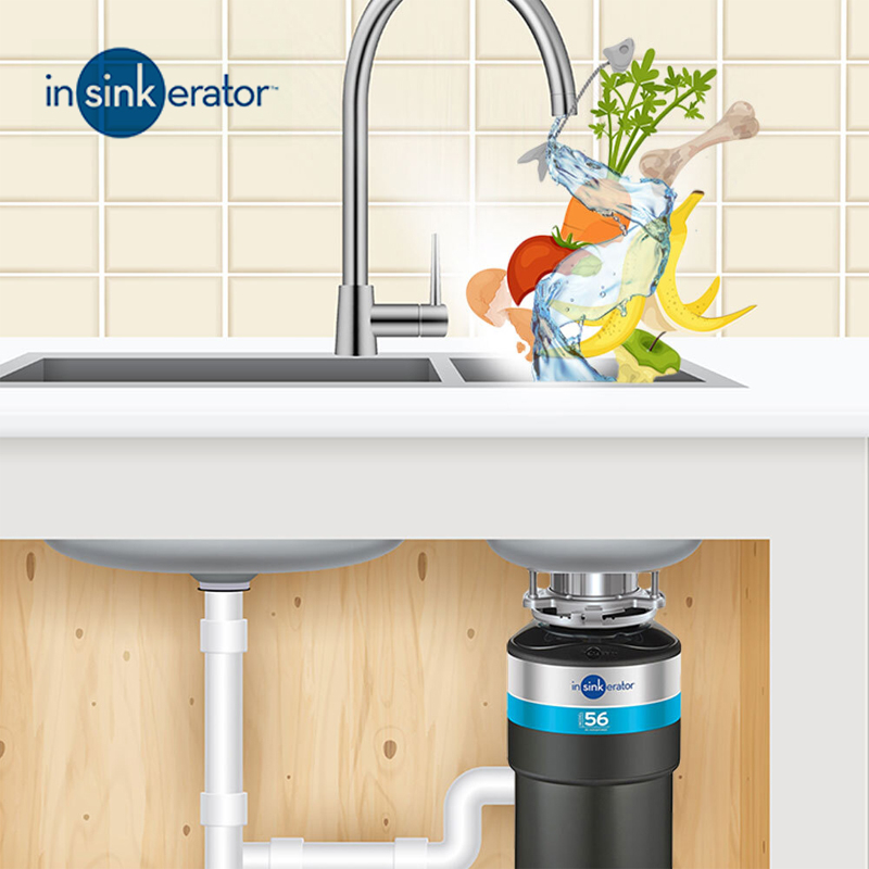 Model 56 Food Garbage Disposer (Installation Required)