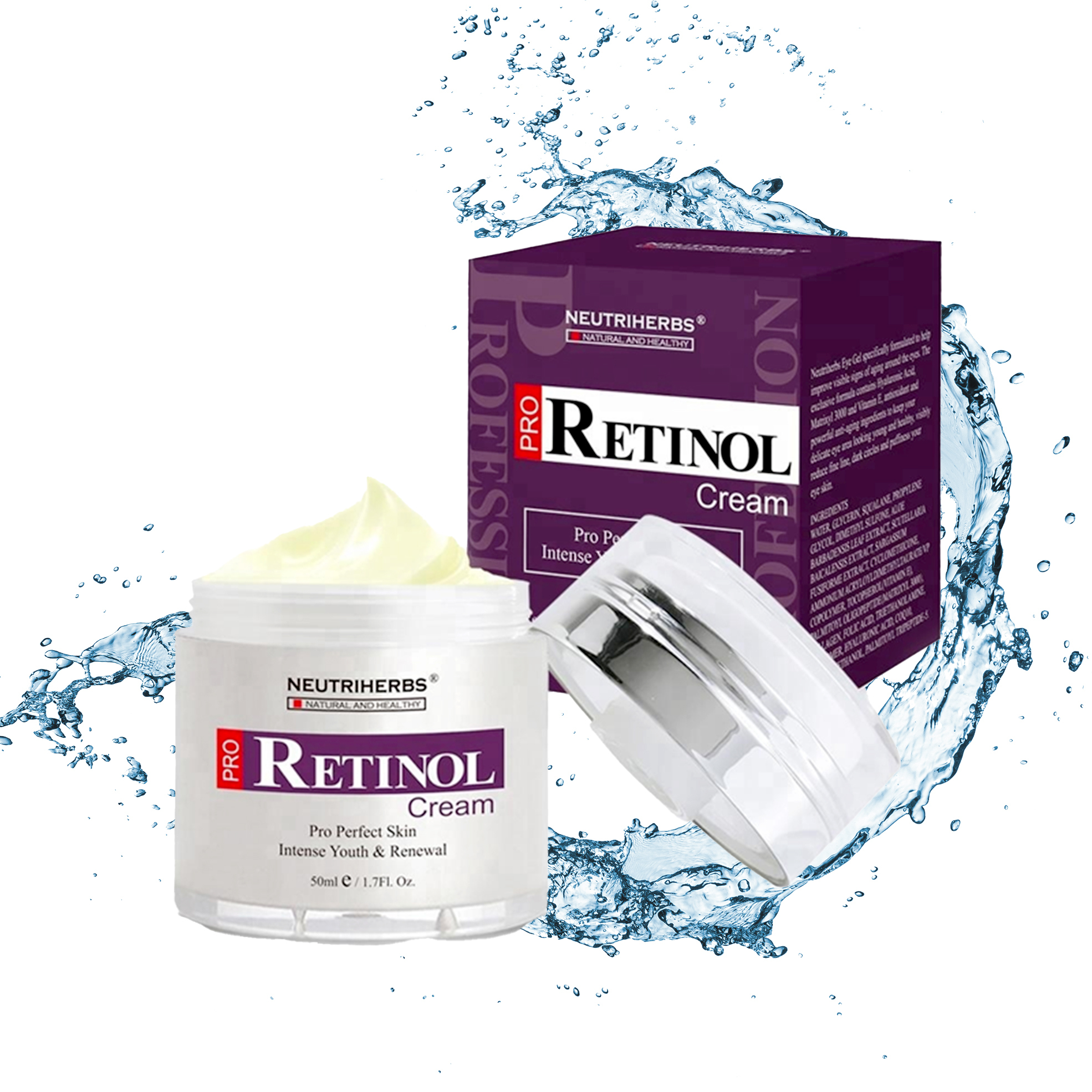 50ml Retinol Cream for Wrinkles & Acne