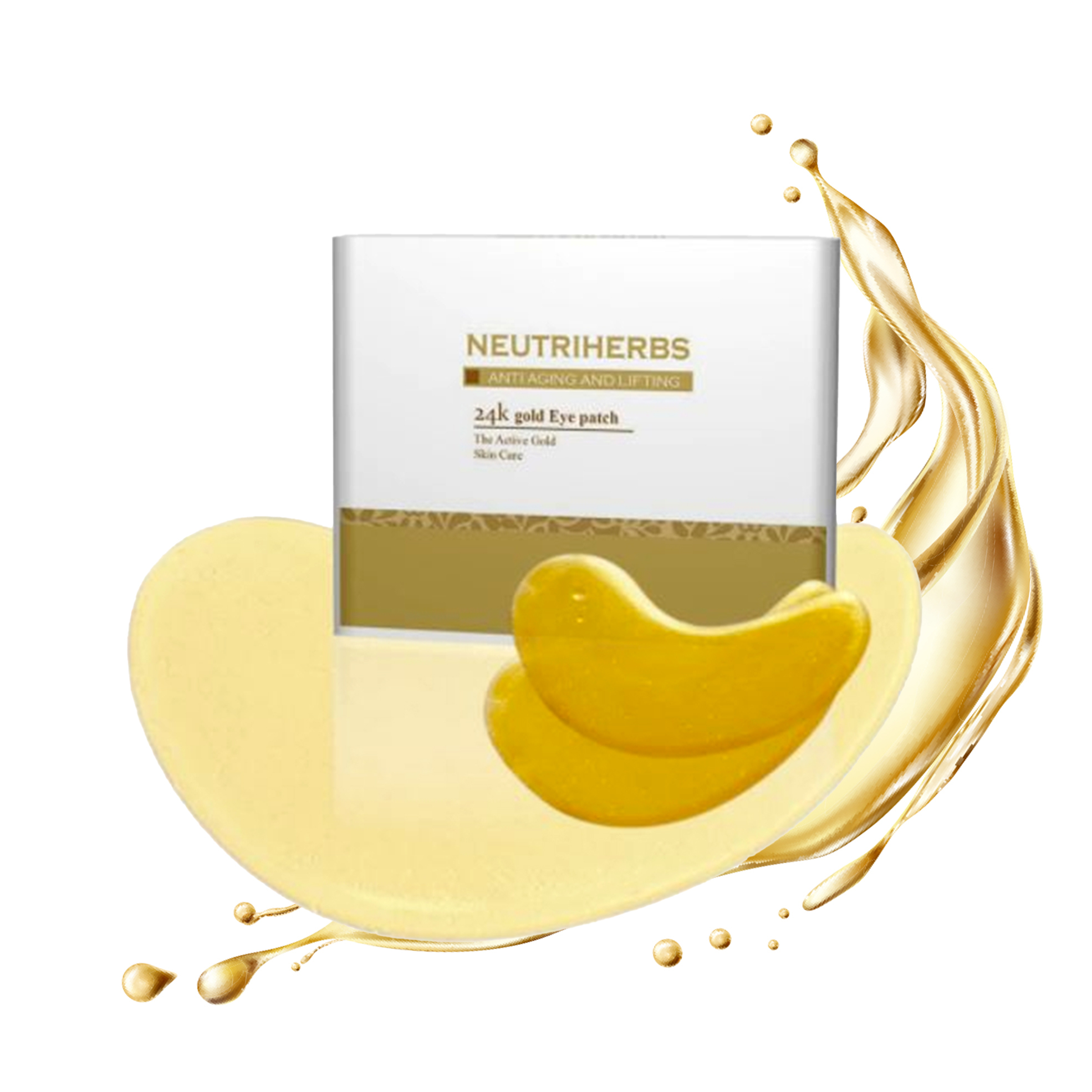 Pack of 5 24K Gold Eye Mask