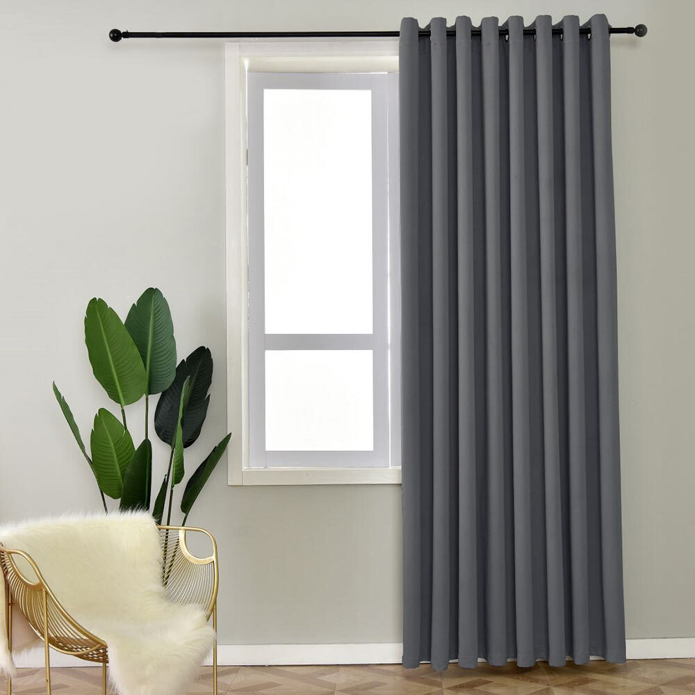 Messene Taped or Eyelet Block Out Woven Curtain