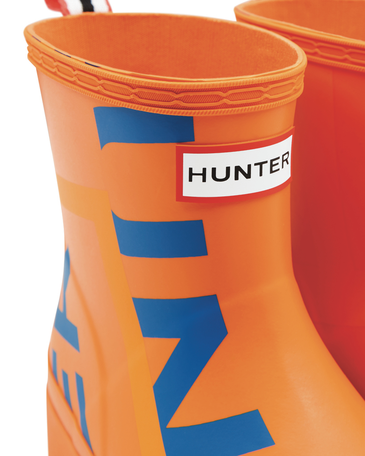 Orange Exploded Short