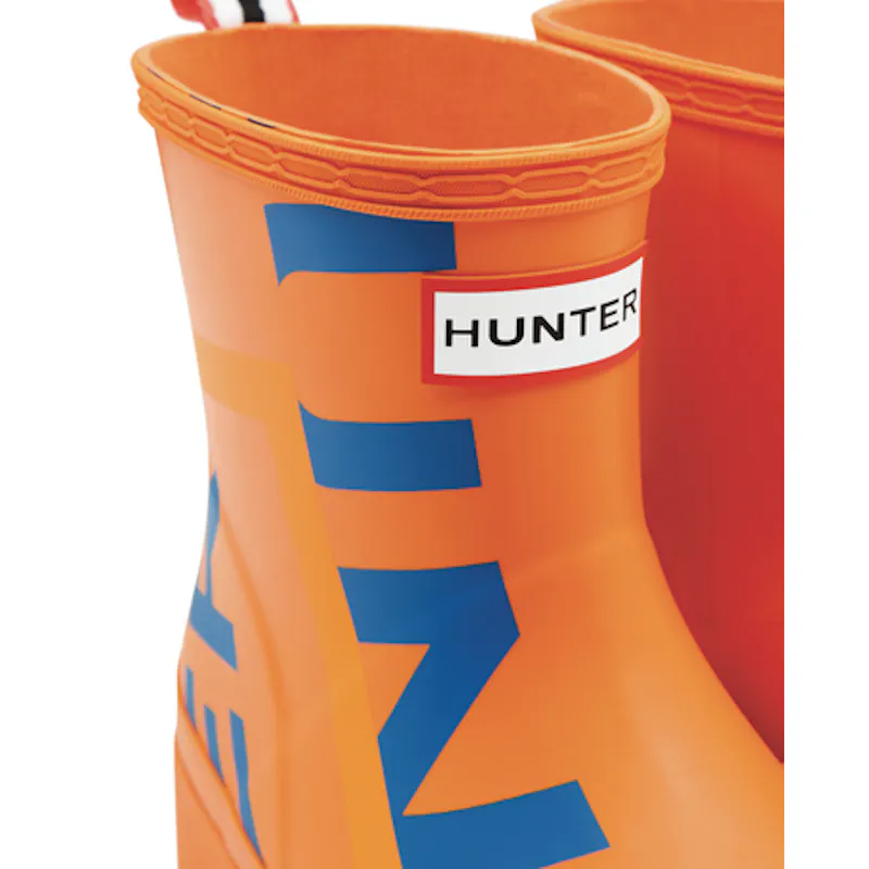 Orange Exploded Short