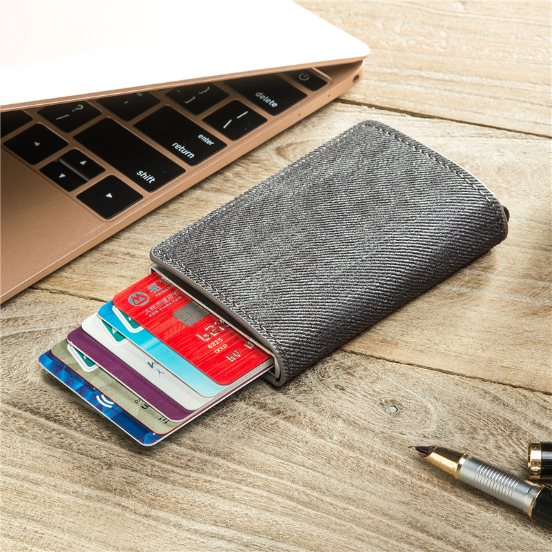 RFID-Blocking Wallet and Card Holder