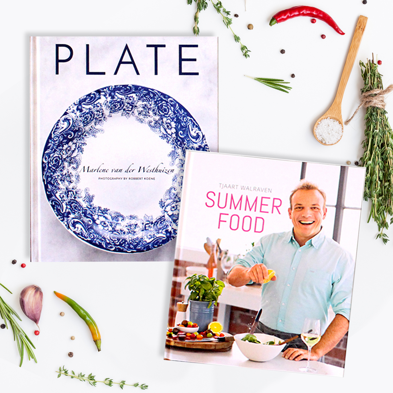 Set of 2 Recipe Books