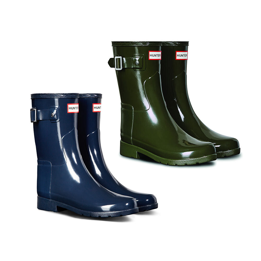 Ladies Refined Short Gloss Boots