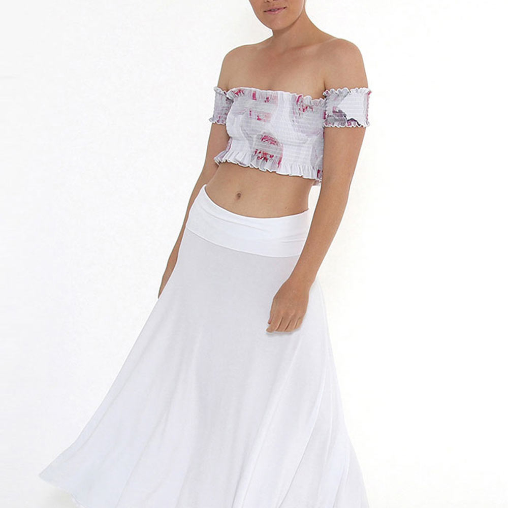 Rose Fluity Boob Tube Top