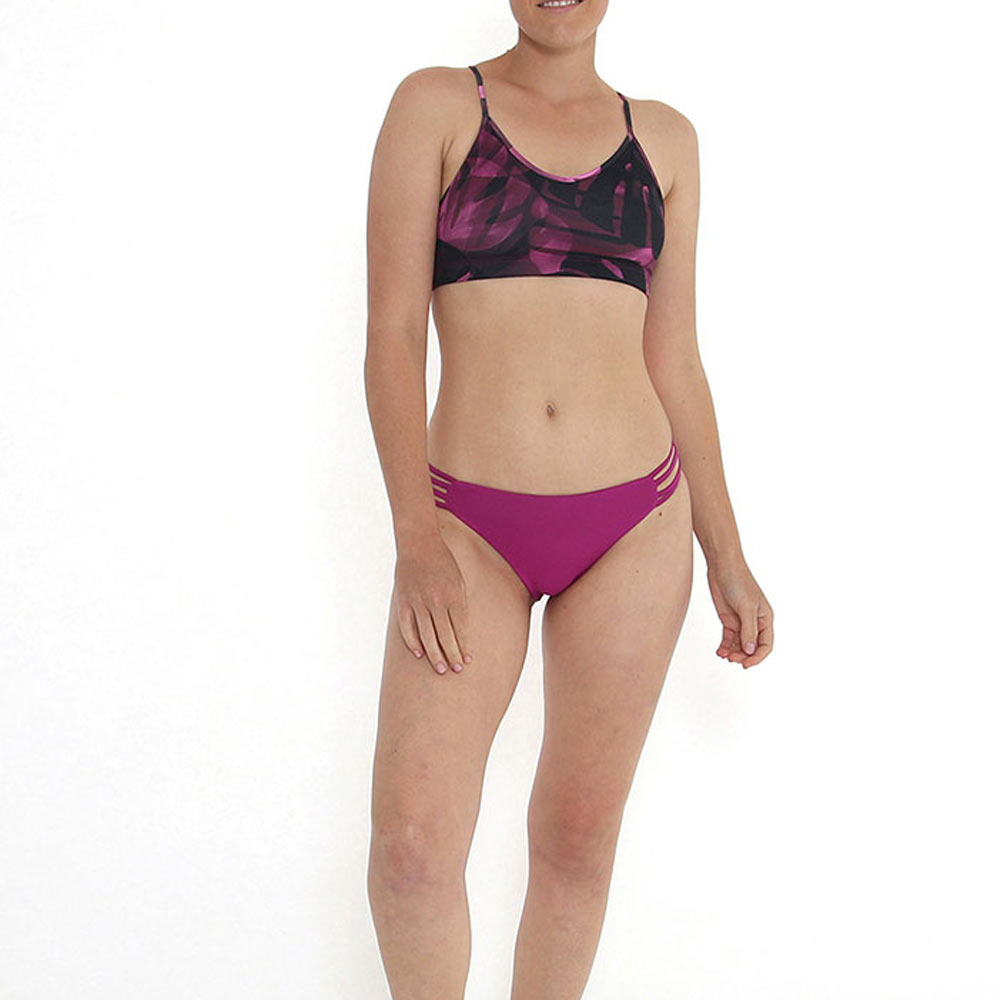 Light Strappy Reversible Bikini Bottoms