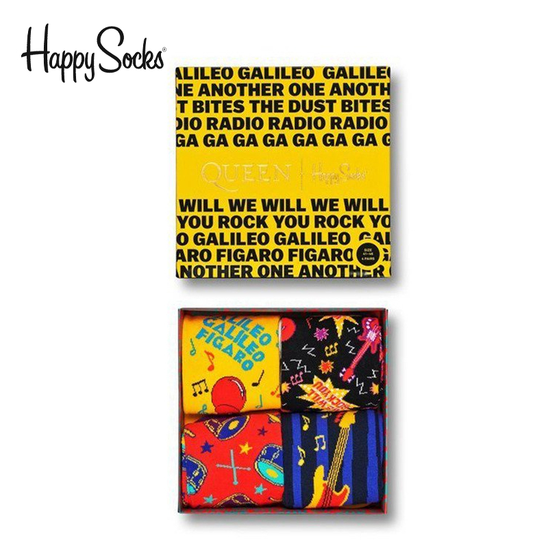 Pack of 4 Queen Socks Gift Boxes