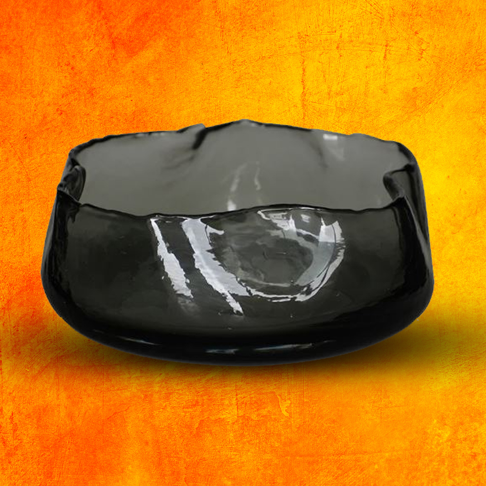 Moulded Charcoal Smokey Bowl
